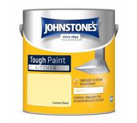 DRW Lemon Daze Kitchen Matt Emulsion Paint 2.5L | Grease Resistant Interior Wall Paint | Durable Wipeable Finish for Kitchens and Dining Areas