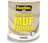 DRW MDF Primer 250ml - White | Seals & Prepares MDF Surfaces | Smooth Base Coat for Painting & Interior Wood Preparation