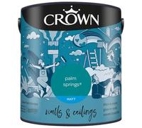 DRW Palm Springs Matt Emulsion Paint 2.5L | Interior Wall and Ceiling Paint | Smooth Flat Matt Finish | Durable Everyday Room Paint for Living Room Bedroom Hallway and Dining Room