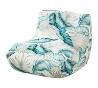 DRXRD Single Seated Lazy Sofa Cover, Armless Floor Sofa Couch Cover,One Piece High Stretch Slipcover Tatami Chair Cover,Removable Machine Washable Cover(J 1