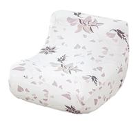 DRXRD Single Seated Lazy Sofa Cover, Armless Floor Sofa Couch Cover,One Piece High Stretch Slipcover Tatami Chair Cover,Removable Machine Washable Cover(E 1
