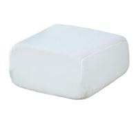 DRXRD Stretch Lazy Floor Sofa Cover, Fireside Chair Cover Soft Removable Armless Floor Sofa Couch Cover Washable for Living Room Bedroom white 2