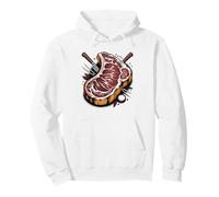 Dry Aged Steak Cutting Board Illustrated Fine Dining Art Pullover Hoodie