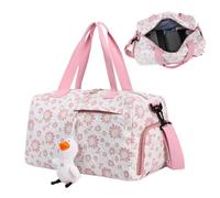 Dry and Wet Gym Bag for Women - Large, Pink, Se référer à la description, Refer to description