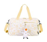 Dry and Wet Gym Bag for Women - Large, Yellow, Se référer à la description, Refer to description
