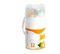 Dry Art Crayons - Twist Design Coloring Pencils, Portable Drawing Supplies Using Safe Material, Classroom Craft Gear Supporting Teens Children Kindergarten Holiday Creativity Activities