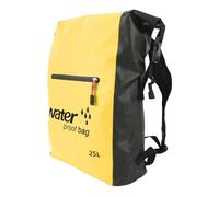 Dry Backpack, Enduring 25L Sturdy PVC Portable Dry and Wet Compartments Travel Bag Spacious for Floating (Yellow)