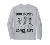 Dry Bones Come Alive Ezekiel 37 Christian Promise Long Sleeve T-Shirt