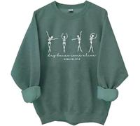 Dry Bones Come Alive Sweatshirt Dancing Skeleton Shirt Dry Bones Come Alive Christian Halloween Tops Green