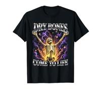 Dry Bones Come to Life Bootleg Christian Skeleton Bootleg Value Graphic T-Shirt