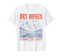 Dry Bones Come to Life Ezekiel 37 Christian Faith Value Graphic T-Shirt