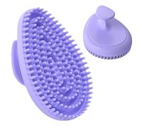 Dry Brush Against Cellulite, Meridian Massage Brush, Bendy, Flexible Cellulite Brush, Scalp Massager, Silicone Body Scraper Massage Brush, Cellulite Remover, Massage Hand Tool for Beauty