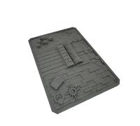 Dry Brush Texture Palette for Dry Brushing Fantasy Theme Tabletop Miniature Gaming - 3D Printed 14cm x 10cm