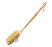Dry Brushing Body Brush Gentle Exfoliating Brush Physical Exfoliating Scrubber Cellulite Remover Brushes,for Exfoliate, Stimulate Blood Circulation, Remove Dead Skin and Cellulite (Long Handle)