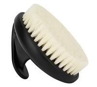 Dry Brushing Body Brush, Medium Bristle Anti-Slip Body Scrubber for Shower, Exfoliating & Lymphatic Drainage Bath Brush for Smooth Skin, Blood Circulation Improvement (1 Pack-Black)