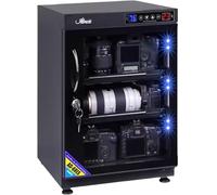 Dry Cabinet Camera Electronic Dry Box Digital Control Dehumidifier for Camera Lens Electronic Equipment Storage (65L)