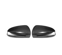 Dry Carbon Fiber Car Mirror Cap Replacement RearView Mirror Cover For Mercedes Compatible For Benz W205 C205 W213 W238 W222 W253 W190 W290(Style A LHD)