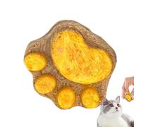 Dry Cat Treats: Natural Cat Snacks, Orl Cleaning Cat for Dntal Health | Crunchy Paw Shaped Delteros, Healthy Food Bites, Chews