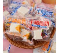 Dry choke yogurt, no cane sugar, Inner Mongolia specialty, mango flavor, cherry flavor, fudge, desserts, afternoon tea snacks, casual snacks, (Classic Original,500g)