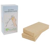 Dry Cleaning Soot Eraser Sponge - (2-Pack) Smoke, Soot, Dust and Dirt Remover