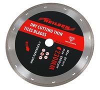 Dry Cutting Thin Tile Blades With Laser Slots 9" (Neilsen Ct0223)
