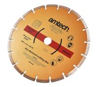 Amtech V0250 230mm (9") Segmented Diamond Cutting disc