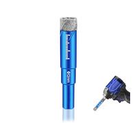 Dry Diamond Drill Bit 12mm Diamond Tipped Drill Bits for Porcelain Tiles Glass with Wax Core All-Purpose Drilling