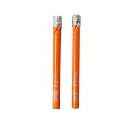 Dry Diamond Drill Bit Set,BGTEC 2pcs 6mm Hole Saw for Granite,Marble,Masonry, Concrete, Tile/Ceramic, Glass, Hard Plastic,Vacuum Brazed Diamond Core Drill Bit Kit