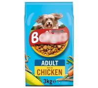 Dry Dog Food Chicken & Vegetables 3kg - Our Recipe Has Been Made With a Variety of Tender Meaty Chunks & Wholegrains for Quality, Tasty Goodness - Should Be Stored in a Dry and Clean Place