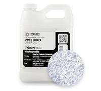 Dry & Dry 1 Quart Pure White Silica Gel Desiccant Beads - 2 Lbs Reusable