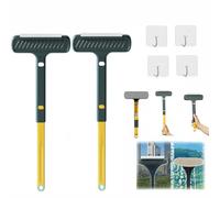 Dry Dual-UseMesh Screen Cleaner, Detachable Window Screen Cleanning Brush, Multi-functional Window Glass Net Cleaner Tool for Dusty Corners(2PC)