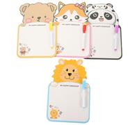 Dry Erase Board Cartoon Double Sided Writing Board with Pens