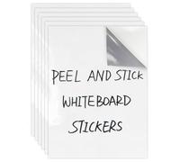 Dry Erase Board Sticker-Whiteboard Stickers-8.27''x11.69'' Removable Dry Erase Sheets-Fridge Paper Alternatives for Wall/Desk/Refrigerator/Door/Home/Office/Classroom (White-6Pcs)