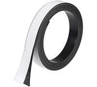 Dry Erase Magnetic Strip 25/32 Inch x 6.5 Feet Tape Sticky Labels Stickers Writable for Whiteboards Refrigerator and Crafts