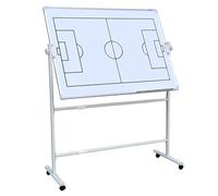 Dry Erase Soccer Lineup Board, Soccer Coaching Board Tactics Board, Height Adjustable, Beautiful and Durable, with Universal Wheels, for Training and Teaching