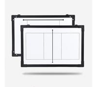 Dry Erase Volleyball Board for Coaching，2-Sided Volleyball Whiteboards for Strategizing, Techniques, Plays