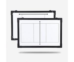 Dry Erase Volleyball Board for Coaching，2-Sided Volleyball Whiteboards for Strategizing, Techniques, Plays