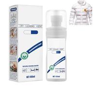 Dry Foam Cleaner,Dry Foam Cleaner Decontamination,Dry Foam Cleaner for Clothes,Wash-Free Dry Foam Cleaner,Ink Oil Stain Remover for Fabric Clothes,All Purpose Cleaning Foam Spray 100ml