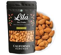 DRY FRUITS California Almonds 200 Grams | Raw and Natural Badam for Healthy Snacking | Almond for Cooking, Dieting & Breakfast | High In Minerals | Badaam Dry Fruits Perfect for Gifting