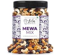 DRY FRUITS MEWA MIX Mixed Dry Fruits Pack - 250 g | Healthier Snacks with Almonds, Cashews, Walnuts, Golden Raisins, Black Raisins & Cranberries | Nuts Dried Fruits Mix Perfect For Gifting