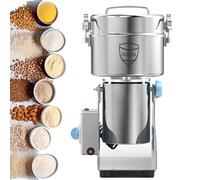 Dry Grinder, Electric Grain Mill Grinder Commercial Corn Grindercan Quickly Smash All Kinds of dehydrated Food, Rice, Corn, Sesame, Soybean, Fish Feed, Pepper,2000,2500