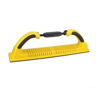 Dry Grinding Hand Planer for Car Body Repair with Vacuum Sandpaper Holder and Flexible Curved Flat Concave Design