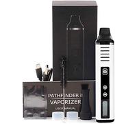 Dry Herb Vape | Pathfinder V2 Dry Herb Vaporizer, Large Ceramic Chamber, 2200mAh Battery, Advanced Temperature Settings, Innovative Yet Function Designed Herbal Vaporizer (White) - Nicotine Free