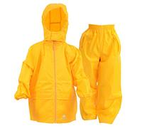 DRY KIDS jacket and trouser set Gold 5/6yrs