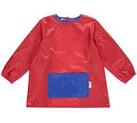 DRY KIDS Paint Smock, for Children That Like to get Dirty, Red / Royal, 7-9 Years
