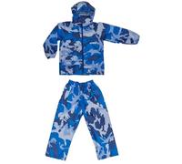 DRY KIDS Waterproof Rain Suit Comprising Packaway Jacket/Overtrousers