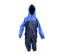 DRY KIDS Waterproof Rainsuit Navy/Royal 7/8yrs