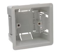 Dry Lining Plasterboard Back Box Pattress Box 1 Gang 47mm