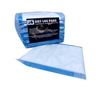 Dry Loc Pads Non-Sterile Pack of 25 Various Sizes Medical Premium Quality (10 x 20 cm)