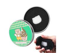 Dry Makeup Brush Cleaner, Brush Color Remover Sponge | Eyeshadow or Blush Color Removal Sponge | Makeup Brush Blush Mat Cleaning Change